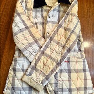 Barbour Quilted Plaid Jacket